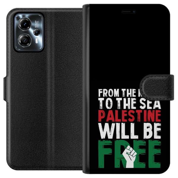 Motorola Moto G13 Lompakkokotelo Vapauta Palestiina