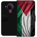 Miniatyrbillede 1 af 3: Nokia 5.4 Tegnebogsetui Palestinaflaget – ikonisk frihedssymbol i rød, sort, hvid og grøn