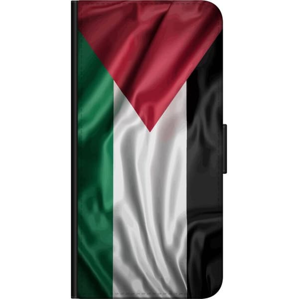 Nokia G20 Lommeboketui Palestinaflagget – ikoniskt symbol på frihet i rødt, svart, hvitt og grønt