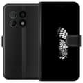 Pikkukuva 1 / 3: OnePlus 10 Pro Lompakkokotelo Keffiyeh-kuviointi - klassinen palestiinalainen mustavalkoinen shaali, jolla on kulttuurinen merkitys