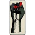Miniatyrbillede 1 af 3: OnePlus 10 Pro Gennemsigtig cover Hånd bundet i Palæstinas farver - kraftfuldt symbol for frihedsbevægelsen