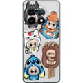 Pikkukuva 1 / 3: OnePlus 11 Läpinäkyvä kuori Labubu hahmokokoelma - Pop Mart Labubu The Monsters väriluulisessa muotoilussa