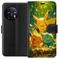 Miniatyrbillede 1 af 3: OnePlus 11R Tegnebogsetui Pixelmonster spillestil - farverig design til retro-elskende gamere