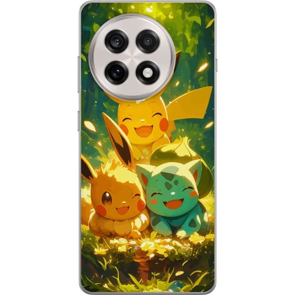 OnePlus 13R Läpinäkyvä kuori Pixelmonster pelityyli - värikäs muotoilu retroa rakastaville pelaajille