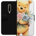 Miniatyrbillede 1 af 3: OnePlus 7 Pro Tegnebogsetui Nalle Puh med blomster - klassisk børnefavorit i en blomstrende forårs miljø