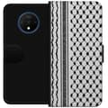 Miniatyrbillede 1 af 3: OnePlus 7T Tegnebogsetui Palæstinensisk mønster - inspireret af traditionel stil keffiyeh-stof
