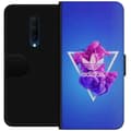 Miniatyrbilde 1 av 3: OnePlus 7T Pro Lommeboketui Adidas-inspirert blått design - sporty motiv med retro vibe i blåtoner
