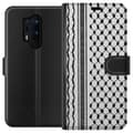 Pikkukuva 1 / 3: OnePlus 8 Pro Lompakkokotelo Palestiinalainen kuvio - perinteiseen tyyliin inspiroima keffiyeh-kangas