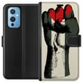 Miniatyrbillede 1 af 3: OnePlus 9 Tegnebogsetui Hånd bundet i Palæstinas farver - kraftfuldt symbol for frihedsbevægelsen