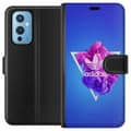 Miniatyrbillede 1 af 3: OnePlus 9 Tegnebogsetui Adidas-inspireret blåt design - sporty motiv med retrovibe i blå toner