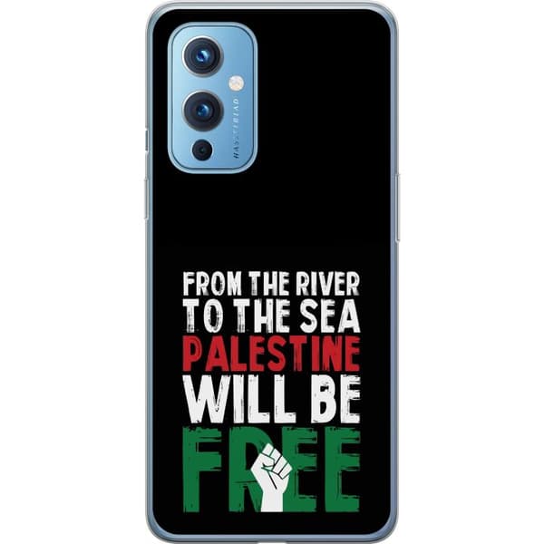 OnePlus 9 Gjennomsiktig deksel Fri Palestina