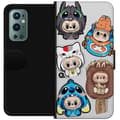 Miniatyrbild 1 av 3: OnePlus 9 Pro Plånboksfodral Labubu figursamling – Pop Mart Labubu The Monsters i färgglad design