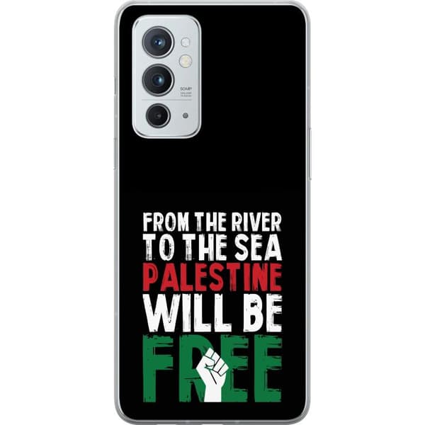 OnePlus 9RT 5G Läpinäkyvä kuori Vapauta Palestiina