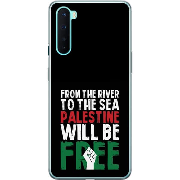 OnePlus Nord Gennemsigtig cover Fri Palæstina