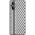 Miniatyrbillede 1 af 3: OnePlus Nord N20 5G Gennemsigtig cover Palæstinensisk mønster - inspireret af traditionel stil keffiyeh-stof