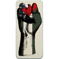 Miniatyrbilde 1 av 3: OnePlus Nord N20 SE Gjennomsiktig deksel Hand knyttet i Palestinas farger - kraftig symbol for frihetsbevegelsen