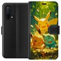 Pikkukuva 1 / 3: OnePlus Nord CE 5G Lompakkokotelo Pixelmonster pelityyli - värikäs muotoilu retroa rakastaville pelaajille