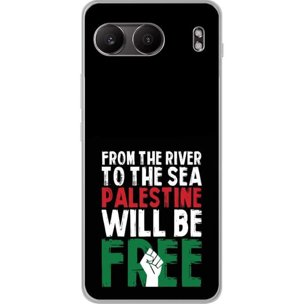 OnePlus Nord 4 Gjennomsiktig deksel Fri Palestina