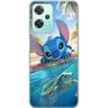Miniatyrbild 1 av 3: OnePlus Nord CE 2 Lite 5G Genomskinligt Skal Stitch med sköldpadda – söt blå alien i tropisk strandmiljö från Disney