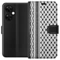 Miniatyrbild 1 av 3: OnePlus Nord CE 3 Lite Plånboksfodral Palestinskt mönster – inspirerat av keffiyeh-tyg i traditionell stil