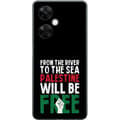 Miniatyrbild 1 av 3: OnePlus Nord CE 3 Lite Genomskinligt Skal Free Palestine – politiskt statement med kraftfullt grafiskt uttryck