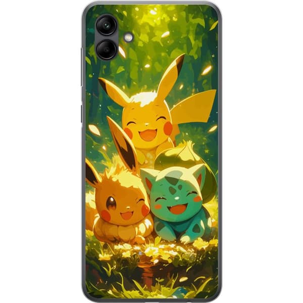 Samsung Galaxy A05 Läpinäkyvä kuori Pixelmonster pelityyli - värikäs muotoilu retroa rakastaville pelaajille