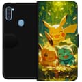 Miniatyrbilde 1 av 3: Samsung Galaxy A11 Lommeboketui Pixelmonster spillstil - fargerik design for retro-elskende spillere