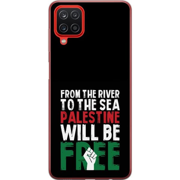 Samsung Galaxy A12 Gjennomsiktig deksel Fri Palestina