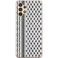 Miniatyrbilde 1 av 3: Samsung Galaxy A13 Gjennomsiktig deksel Palestinsk mønster - inspirert av tradisjonell stil keffiyeh-stoff