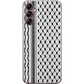 Miniatyrbilde 1 av 3: Samsung Galaxy A14 5G Gjennomsiktig deksel Palestinsk mønster - inspirert av tradisjonell stil keffiyeh-stoff