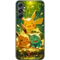 Pikkukuva 1 / 3: Samsung Galaxy A15 5G Läpinäkyvä kuori Pixelmonster pelityyli - värikäs muotoilu retroa rakastaville pelaajille