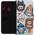 Miniatyrbilde 1 av 3: Samsung Galaxy A20s Lommeboketui Labubu figure samling - Pop Mart Labubu The Monsters i fargerik design