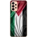 Miniatyrbillede 1 af 3: Samsung Galaxy A23 5G Gennemsigtig cover Palestinaflaget – ikonisk frihedssymbol i rød, sort, hvid og grøn