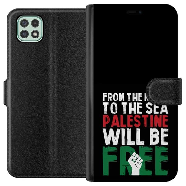 Samsung Galaxy A22 5G Lompakkokotelo Vapauta Palestiina