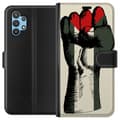 Pikkukuva 1 / 3: Samsung Galaxy A32 5G Lompakkokotelo Käsi sidottu Palestinan väreihin - voimakas symboli vapausliikkeelle