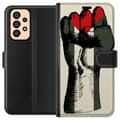 Miniatyrbillede 1 af 3: Samsung Galaxy A33 5G Tegnebogsetui Hånd bundet i Palæstinas farver - kraftfuldt symbol for frihedsbevægelsen