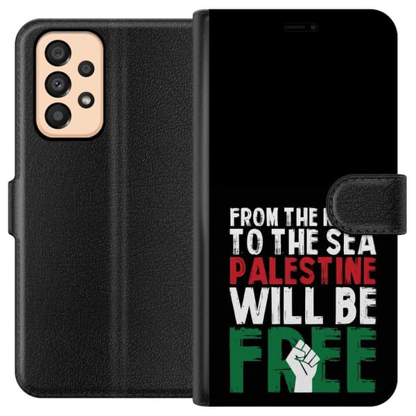 Samsung Galaxy A33 5G Lommeboketui Fri Palestina