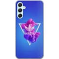 Pikkukuva 1 / 3: Samsung Galaxy A34 Läpinäkyvä kuori Adidas-inspiroitunut sininen muotoilu - urheilullinen motiivi retro-vibeillä sinisissä sävyissä