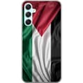 Miniatyrbillede 1 af 3: Samsung Galaxy A34 Gennemsigtig cover Palestinaflaget – ikonisk frihedssymbol i rød, sort, hvid og grøn
