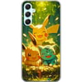 Pikkukuva 1 / 3: Samsung Galaxy A34 Läpinäkyvä kuori Pixelmonster pelityyli - värikäs muotoilu retroa rakastaville pelaajille