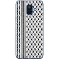 Pikkukuva 1 / 3: Samsung Galaxy A6 (2018) Läpinäkyvä kuori Palestiinalainen kuvio - perinteiseen tyyliin inspiroima keffiyeh-kangas