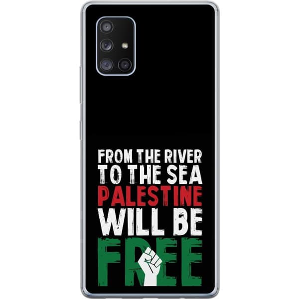 Samsung Galaxy A71 5G Gjennomsiktig deksel Fri Palestina