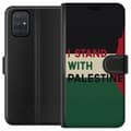 Miniatyrbilde 1 av 3: Samsung Galaxy A71 Lommeboketui Stå opp for Palestina - solidaritetsdesign med en sterk melding