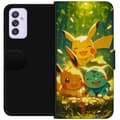 Miniatyrbild 1 av 3: Samsung Galaxy A82 5G Plånboksfodral Pixelmonster spelstil – färgstark design för retroälskande gamers
