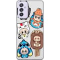 Pikkukuva 1 / 3: Samsung Galaxy A82 5G Läpinäkyvä kuori Labubu hahmokokoelma - Pop Mart Labubu The Monsters väriluulisessa muotoilussa