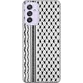 Miniatyrbillede 1 af 3: Samsung Galaxy A82 5G Gennemsigtig cover Palæstinensisk mønster - inspireret af traditionel stil keffiyeh-stof