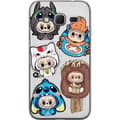 Miniatyrbilde 1 av 3: Samsung Galaxy Core Prime Gjennomsiktig deksel Labubu figure samling - Pop Mart Labubu The Monsters i fargerik design