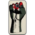 Miniatyrbilde 1 av 3: Samsung Galaxy Core Prime Gjennomsiktig deksel Hand knyttet i Palestinas farger - kraftig symbol for frihetsbevegelsen
