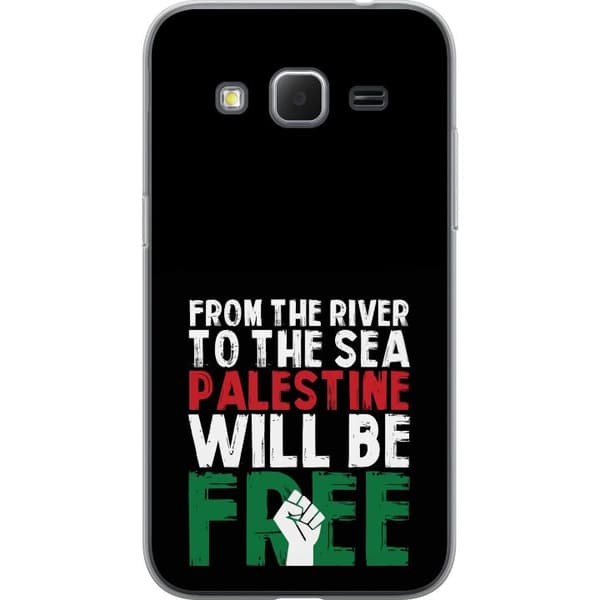 Samsung Galaxy Core Prime Gjennomsiktig deksel Fri Palestina