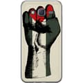 Miniatyrbillede 1 af 3: Samsung Galaxy J5 Gennemsigtig cover Hånd bundet i Palæstinas farver - kraftfuldt symbol for frihedsbevægelsen